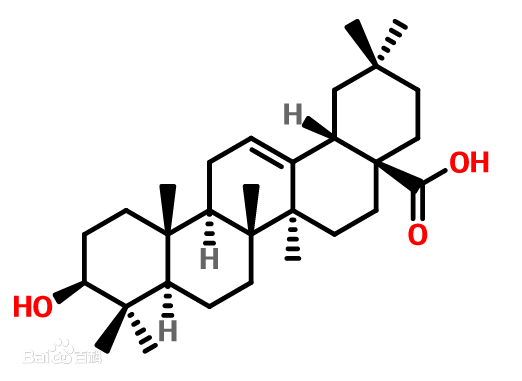 齊墩果酸化學式.png